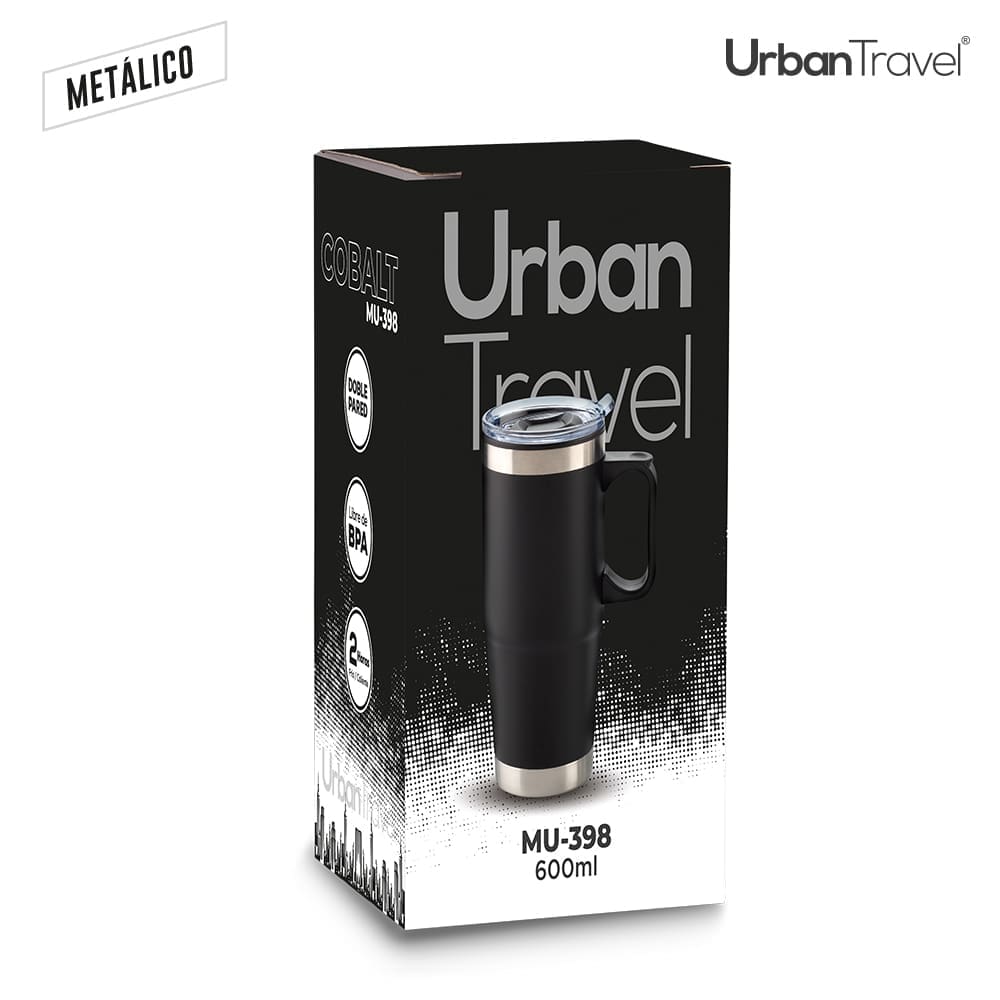 Mug Metálico Cobalt Urban Travel 600ml - Image 5