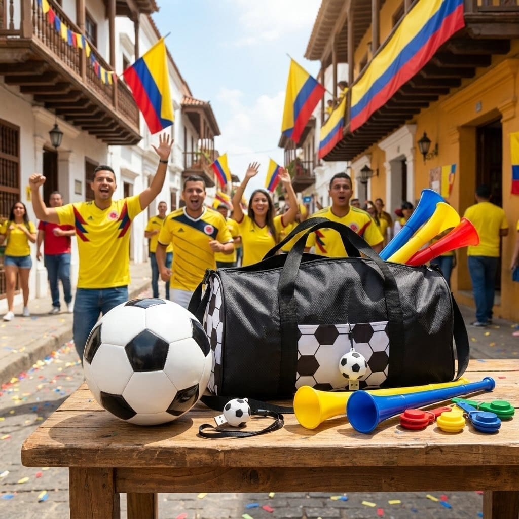 Artículos corporativos Copa Mundial 2026 Colombia — Markmelo