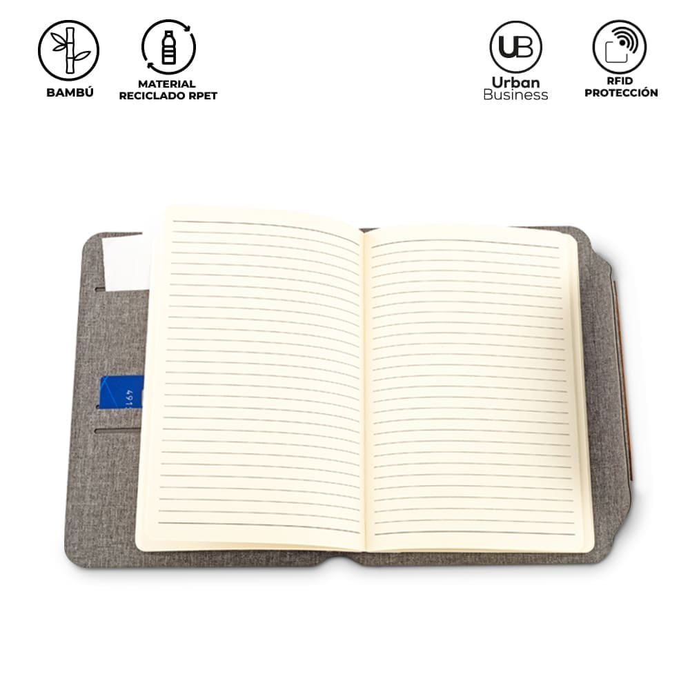 Libreta Multifuncional RPET Bamboo Urban Business - Image 2