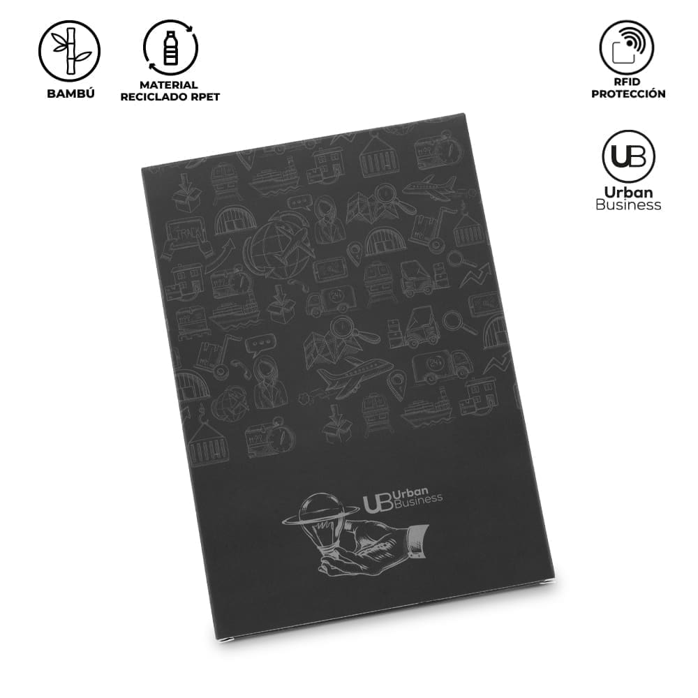 Libreta Multifuncional RPET Bamboo Urban Business - Image 4
