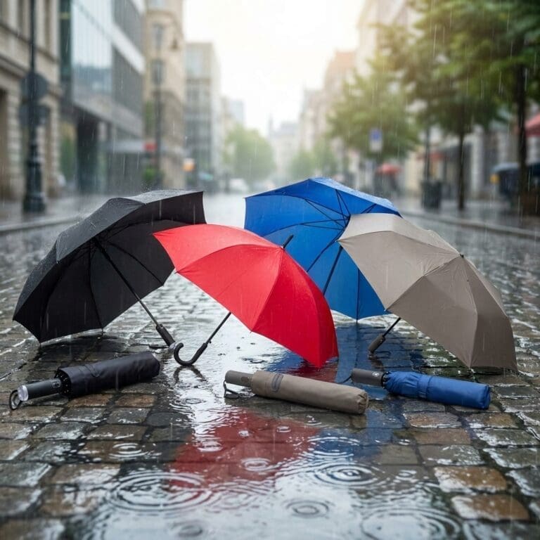 Paraguas Corporativos Personalizados: El Regalo que Brilla en Días de Lluvia
