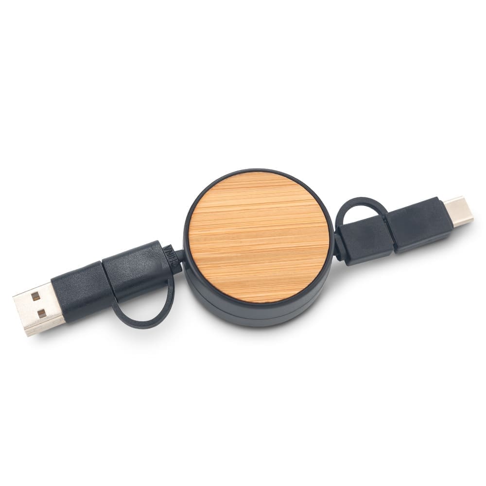 Cable Multicargador Bamboo - Image 2