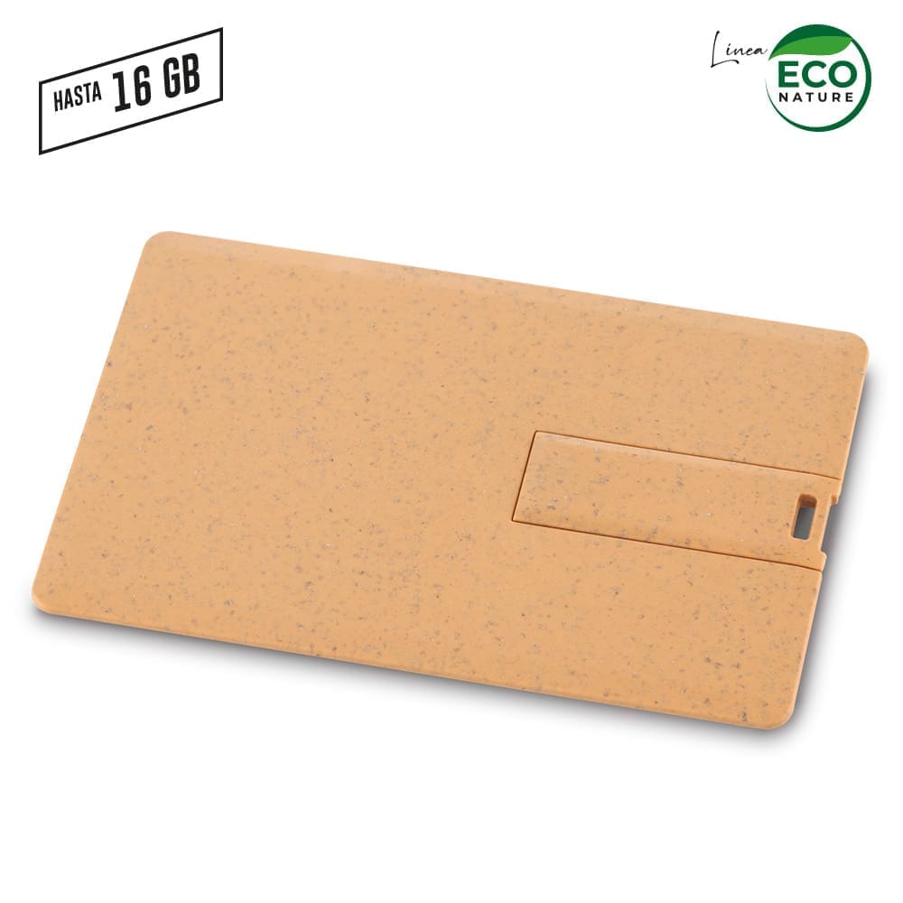 Memoria USB Credit Card Eco Personalizada con Logo - Image 3