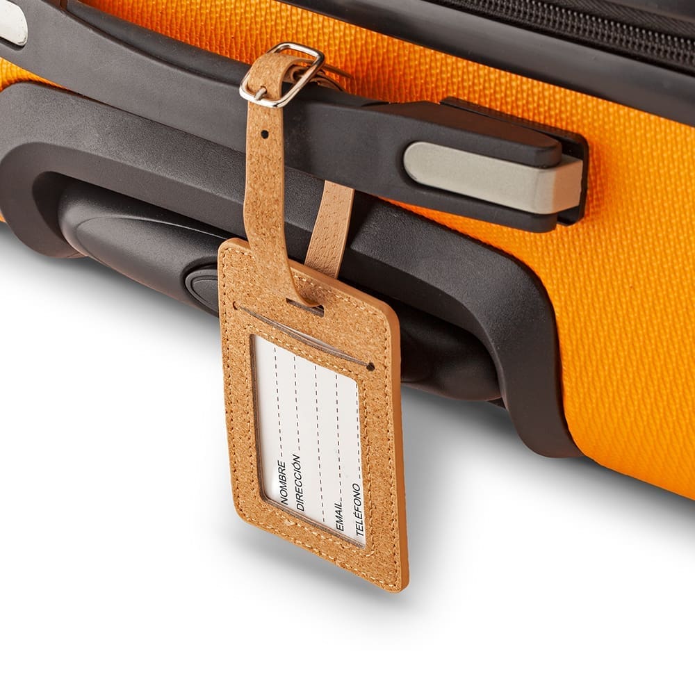 Identificador de Maletas Cork Personalizado - Image 3