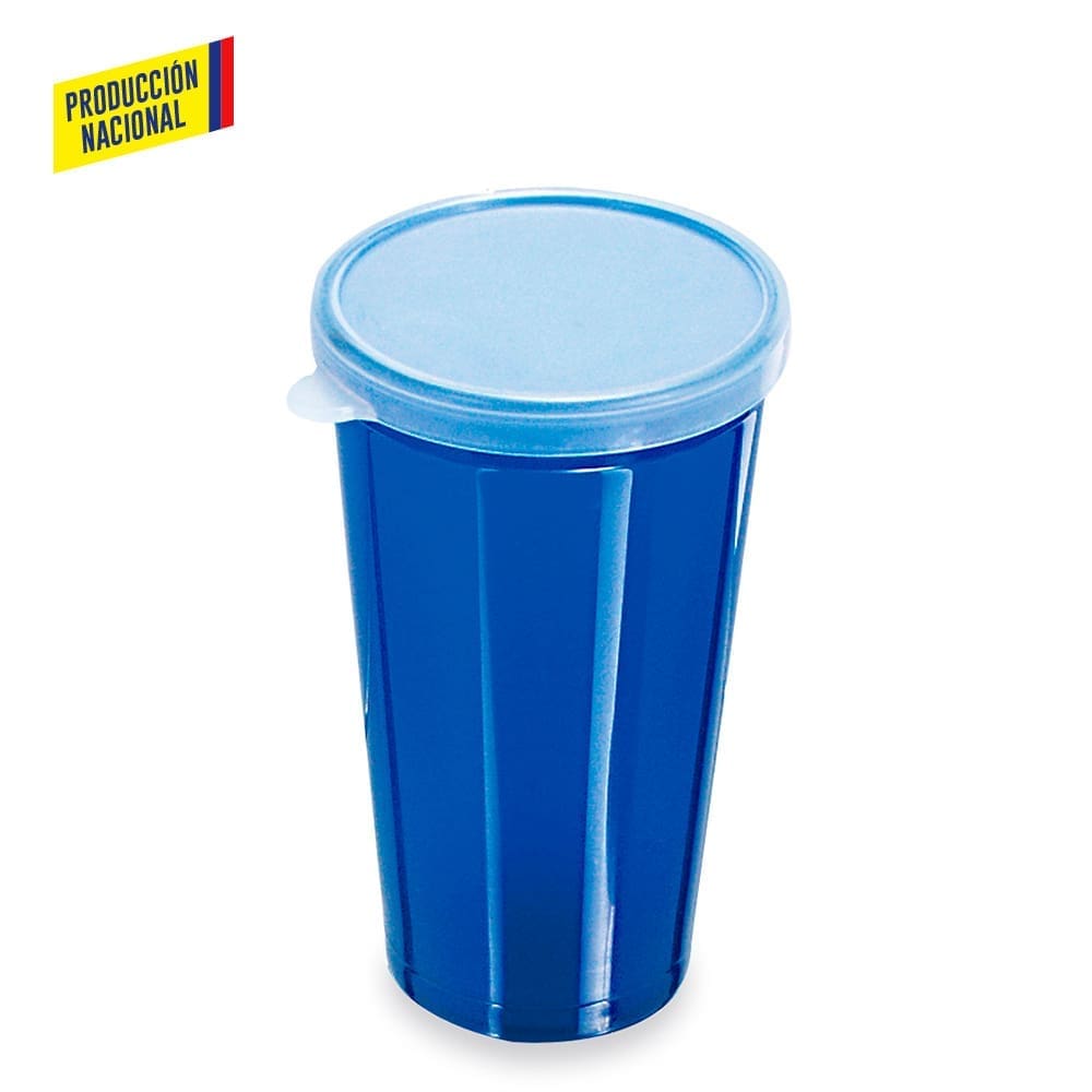 Vaso Tapa Plástico 14 oz - Producción Nacional Personalizado - Image 3