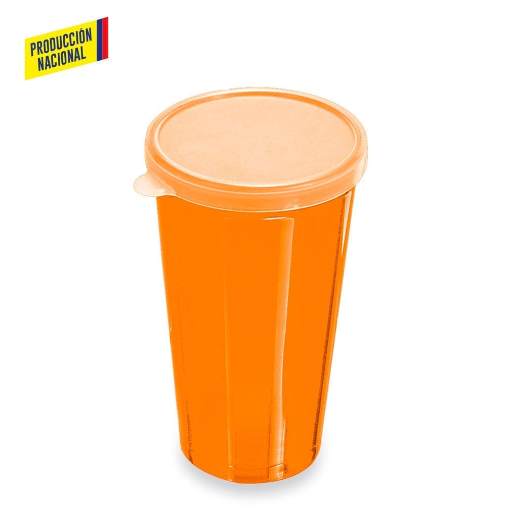 Vaso Tapa Plástico 14 oz - Producción Nacional Personalizado - Image 4
