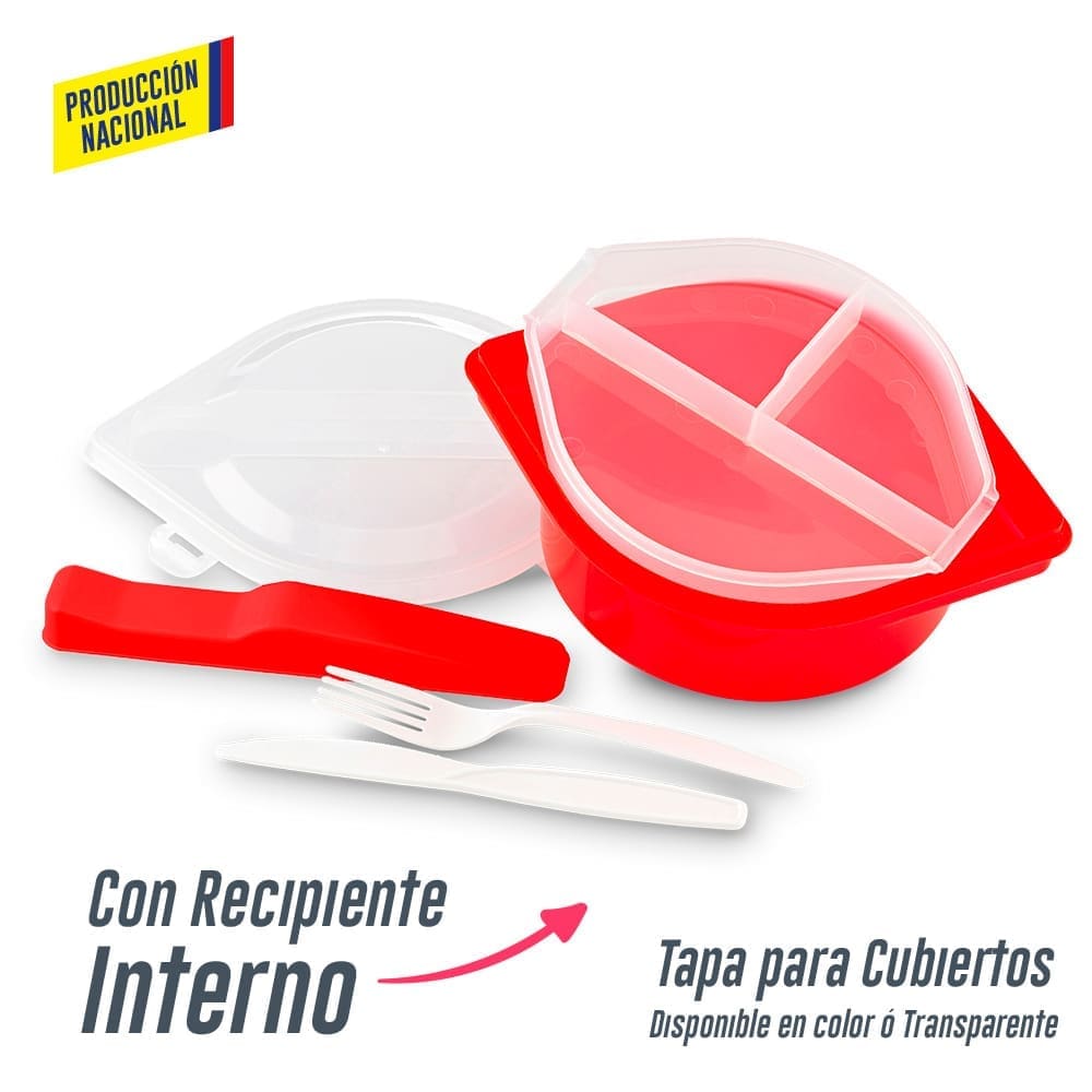 Portacomidas con Cubiertos Jakarta - Prod Nacional - Image 2