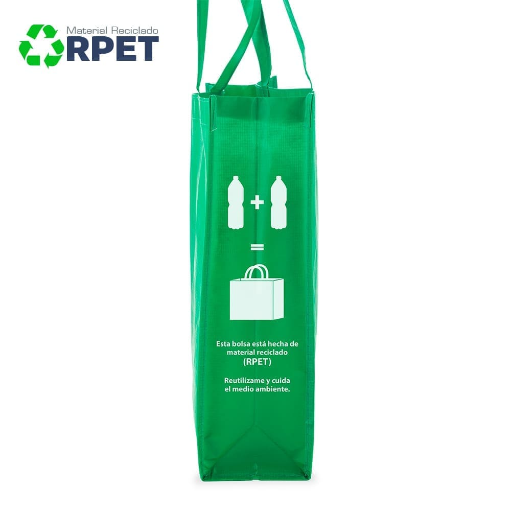 Bolsa Ecologica Laminada en RPET Personalizado - Image 2
